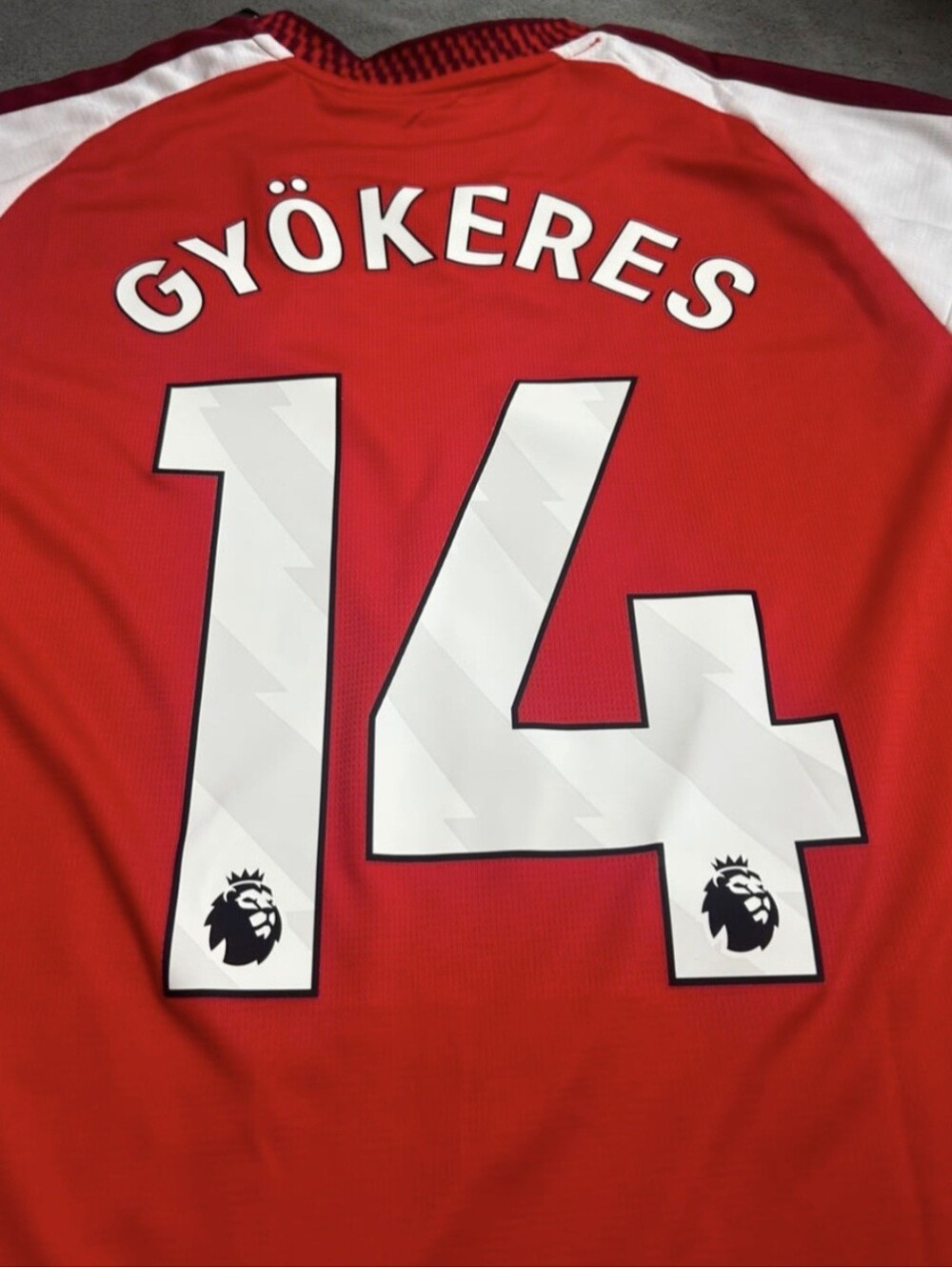 Arsenal 2026-27 HOME EPL  Jersey Gyokeres #14